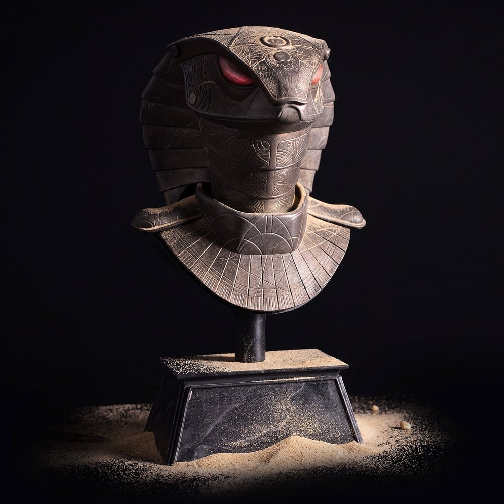 Stargate Desktop Replica réplique de casque Serpent Guard Helmet Apophis 15 cm