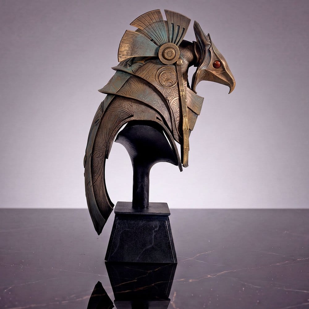 Stargate Desktop Replica réplique de casque Horus Guard Helmet 15 cm