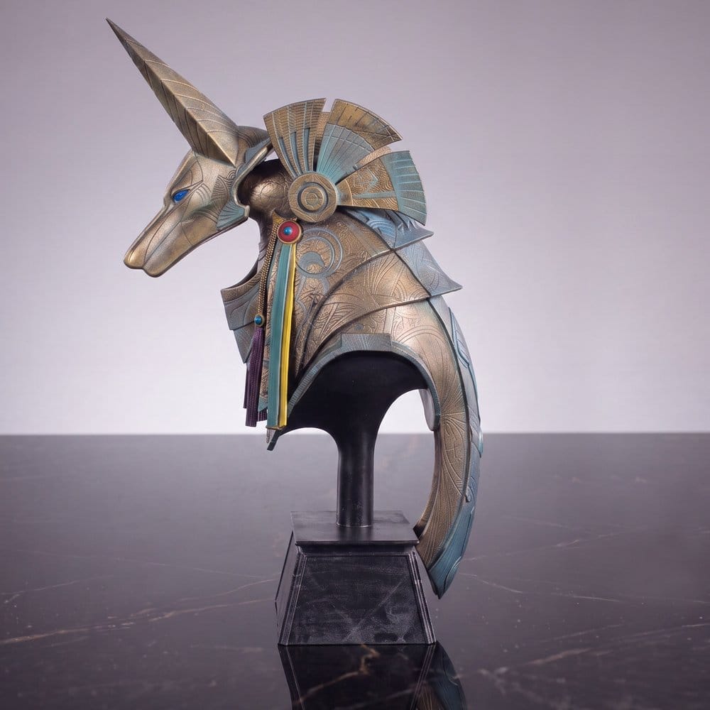 Stargate Desktop Replica réplique de casque Jackal Guard Helmet Anubis 15 cm