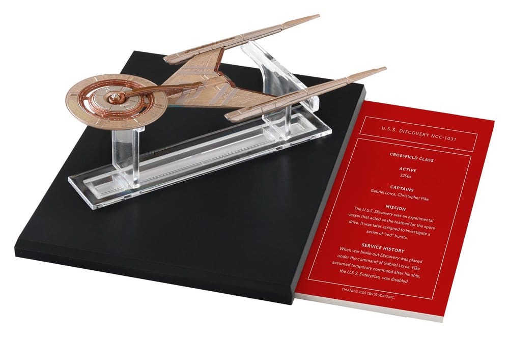 Star Trek modèle die-cast U.S.S. Discovery NCC-1031 10 cm