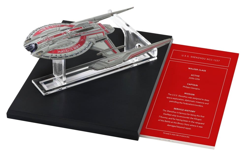 Star Trek modèle die-cast U.S.S. Shenzhou NCC-1227 10 cm