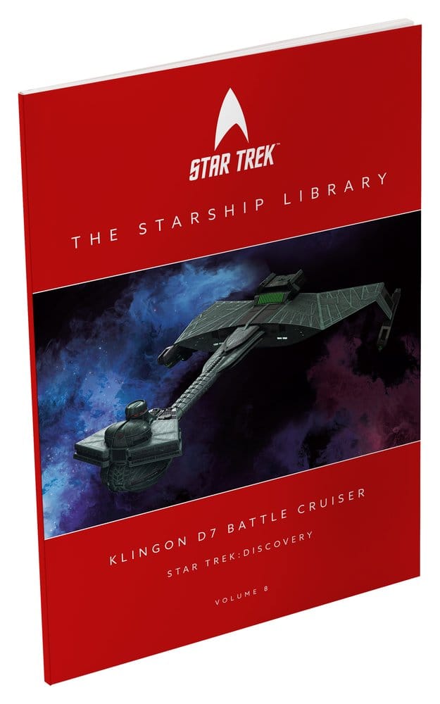 Star Trek Library Die-Cast Klingon D7 Battle Cruiser 10 cm