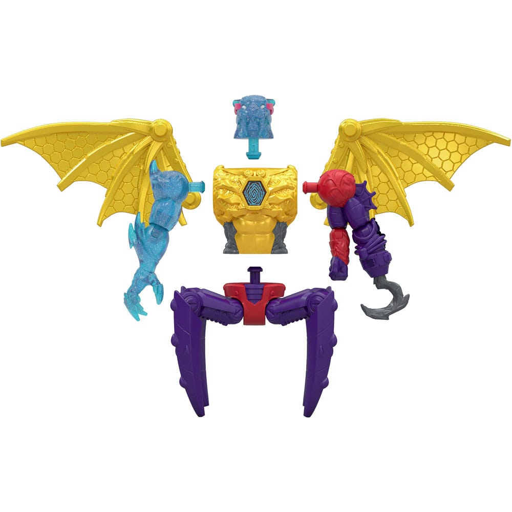Mr. Beast Lab Hybrids Series 2 mini-figurines Pack de 2 Spider vs Energy Panther 11 cm