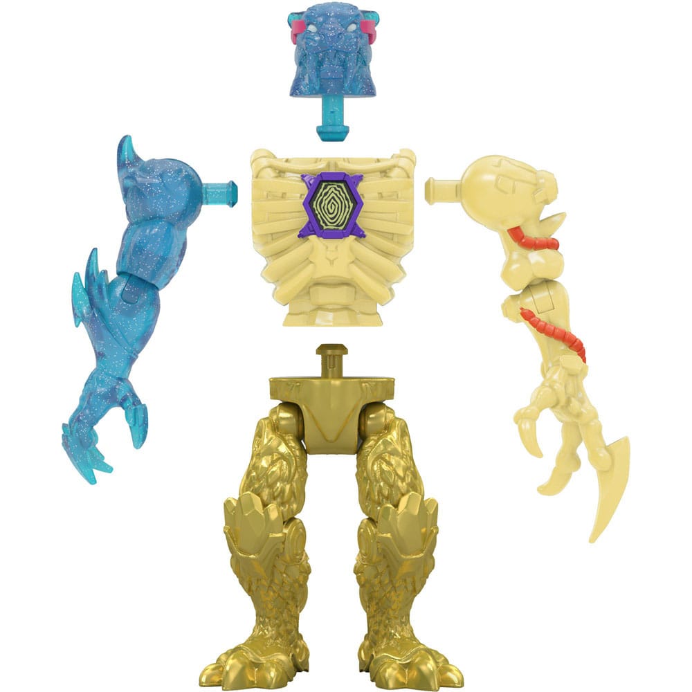 Mr. Beast Lab Hybrids Series 2 mini-figurines Pack de 2 Lab-Bot vs Gid Skeleton 11 cm