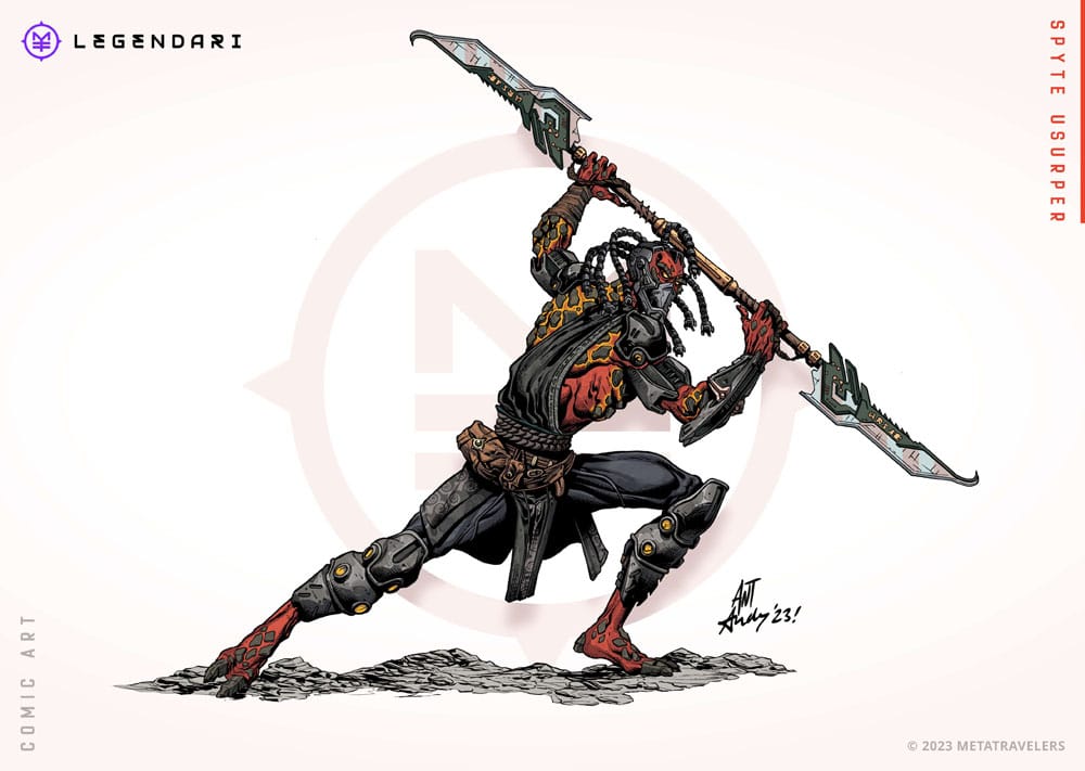 Legendari figurine 1/10 Spyte Usurper 18 cm