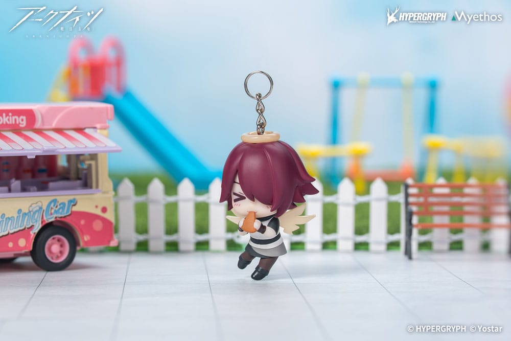 Arknights mini statuette Hang On PVC Exusiai 6 cm