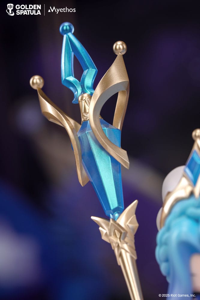 Golden Spatula statuette PVC Prestige Perfume Gem Chibi Janna Figure 17 cm