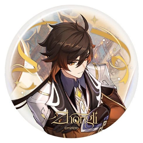 Genshin Impact pin Anniversary Celebration Series Zhongli 6ème Anniversaire 7 cm