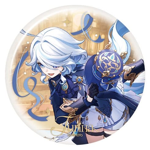 Genshin Impact pin Anniversary Celebration Series Furina 6ème Anniversaire 7 cm