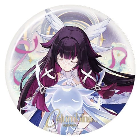 Genshin Impact pin Anniversary Celebration Series Columbina 6ème Anniversaire 7 cm
