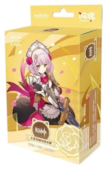 Genshin Impact Jeu de Cartes à Collectionner - Pre-Build Starter Deck 06 - Noelle - Series 1 *Version Chinoise*