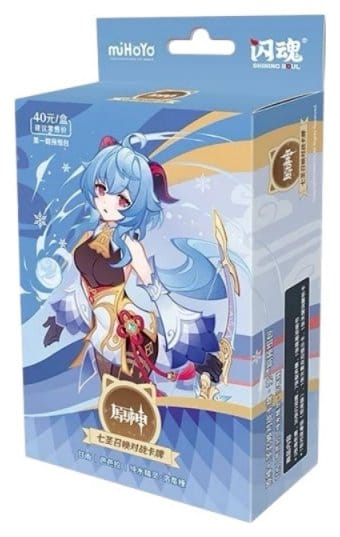 Genshin Impact Jeu de Cartes à Collectionner - Pre-Build Starter Deck 03 - Ganyu - Series 1 *Version Chinoise*