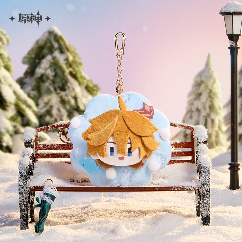 Genshin Impact - Leisurely Winter's Day Series Porte-clés en peluche - Tartaglia