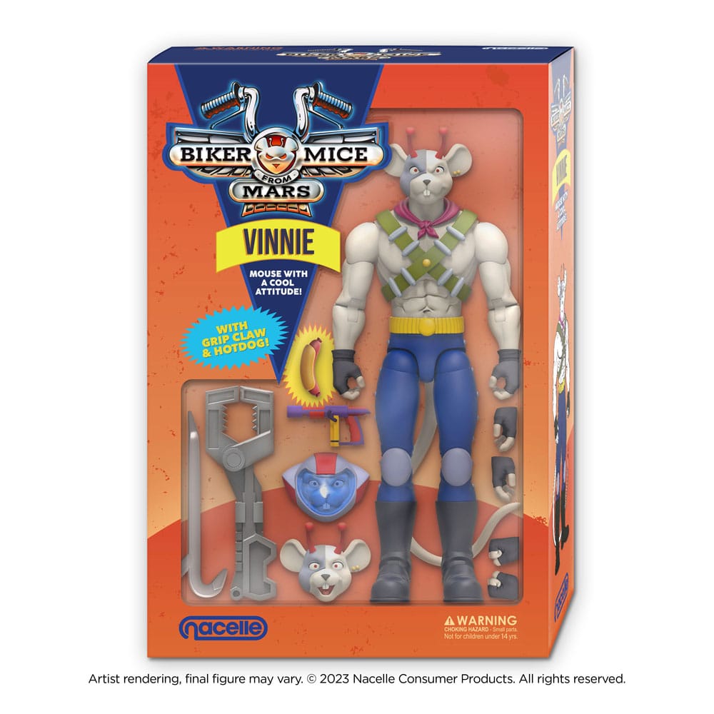 Les Motards de l'espace figurine Vinnie 17 cm