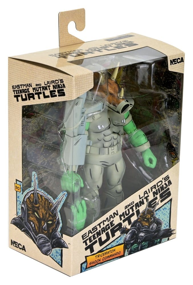 Tortues Ninja (Mirage Comics) figurine Shock Commando Triceraton 18 cm
