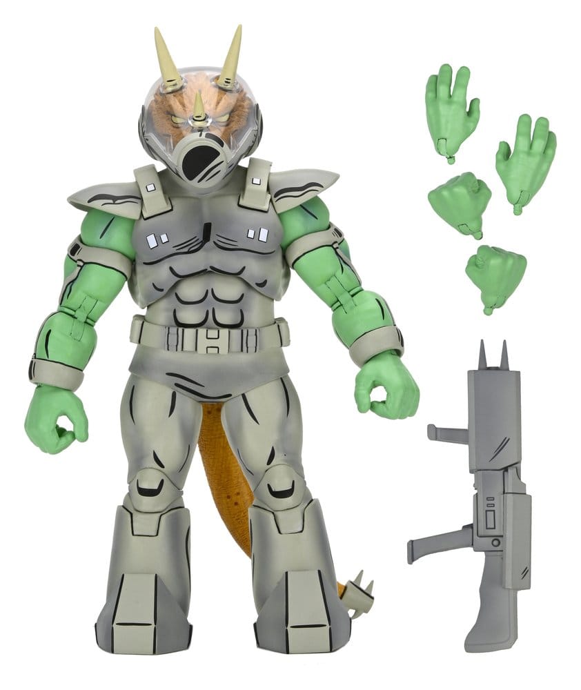 Tortues Ninja (Mirage Comics) figurine Shock Commando Triceraton 18 cm
