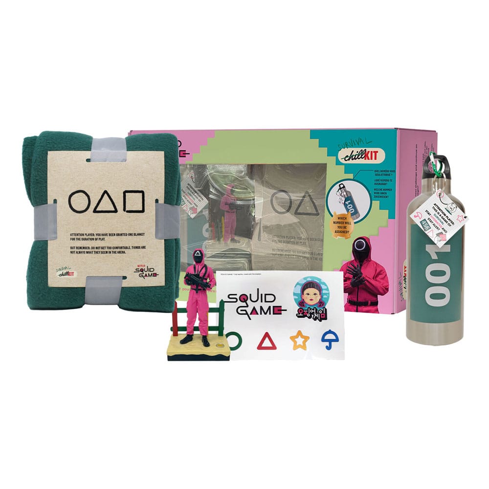 Squid Game coffret cadeau Netflix & Chill