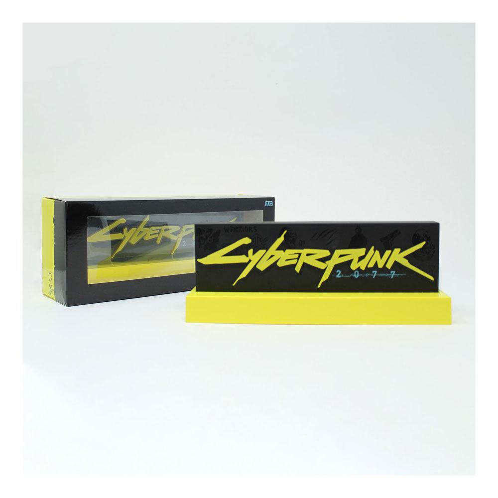 Cyberpunk 2077 lampe LED Logo 22 cm
