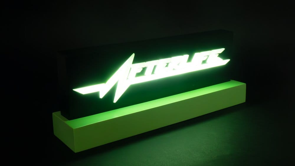 Cyberpunk 2077 Lampe Logo Afterlife 8 cm