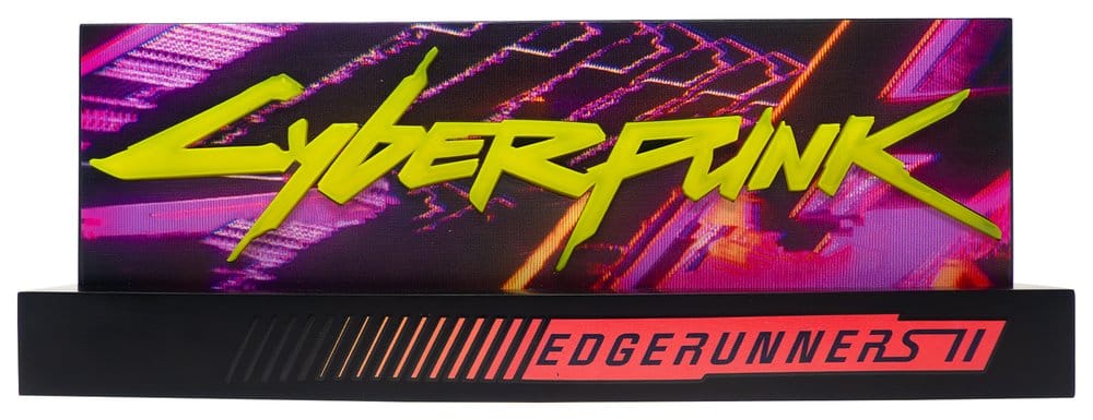 Cyberpunk: Edgerunners Lampe Logo Edgerunner 2 8 cm