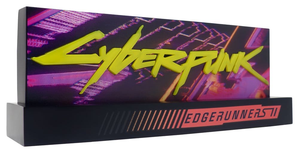 Cyberpunk: Edgerunners Lampe Logo Edgerunner 2 8 cm