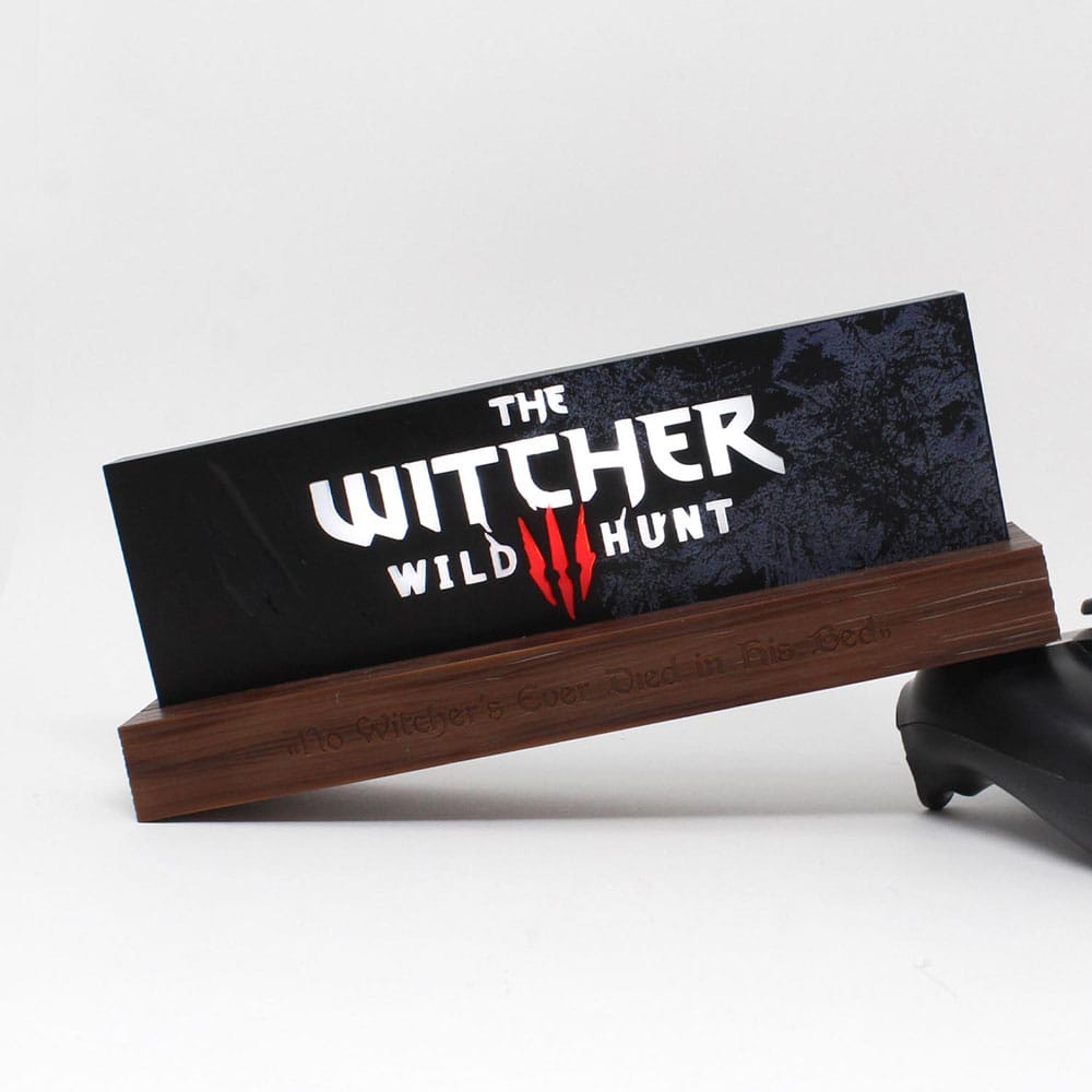 The Witcher lampe LED Wild Hunt Logo 22 cm