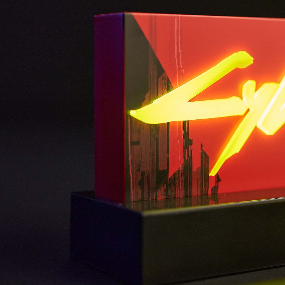 Cyberpunk Edgerunner lampe LED Phantom Edition 22 cm