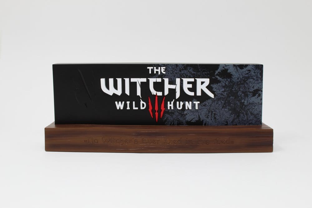 The Witcher Lampe Logo 8 cm