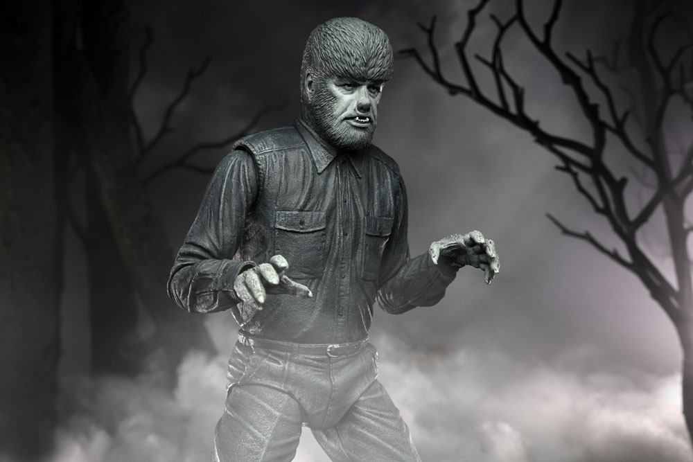 Universal Monsters figurine Ultimate The Wolf Man (Black & White) 18 cm