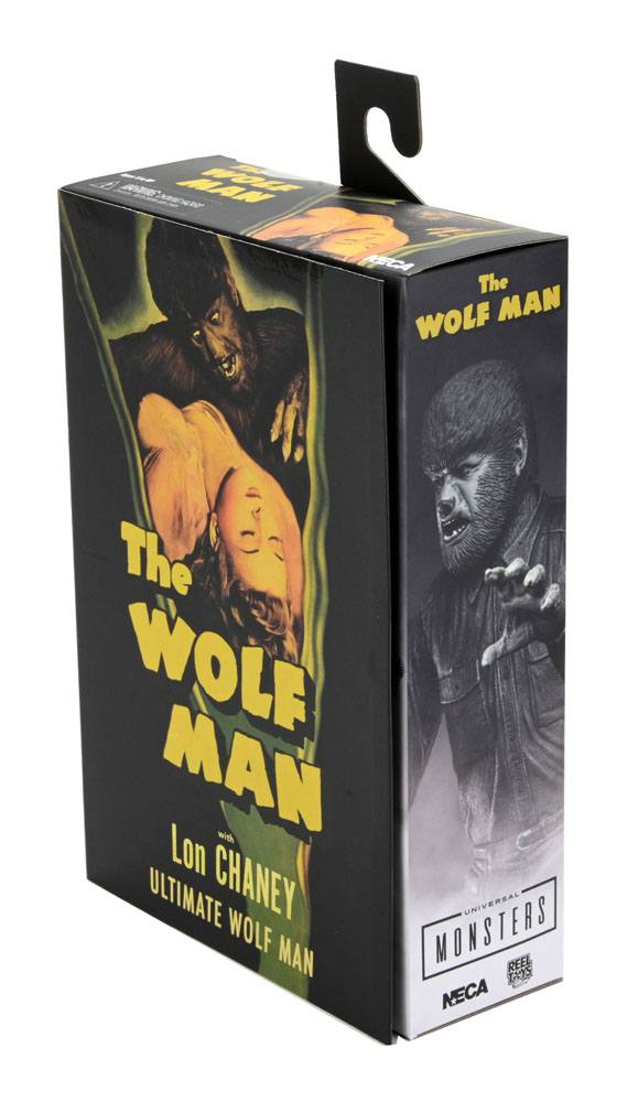 Universal Monsters figurine Ultimate The Wolf Man (Black & White) 18 cm