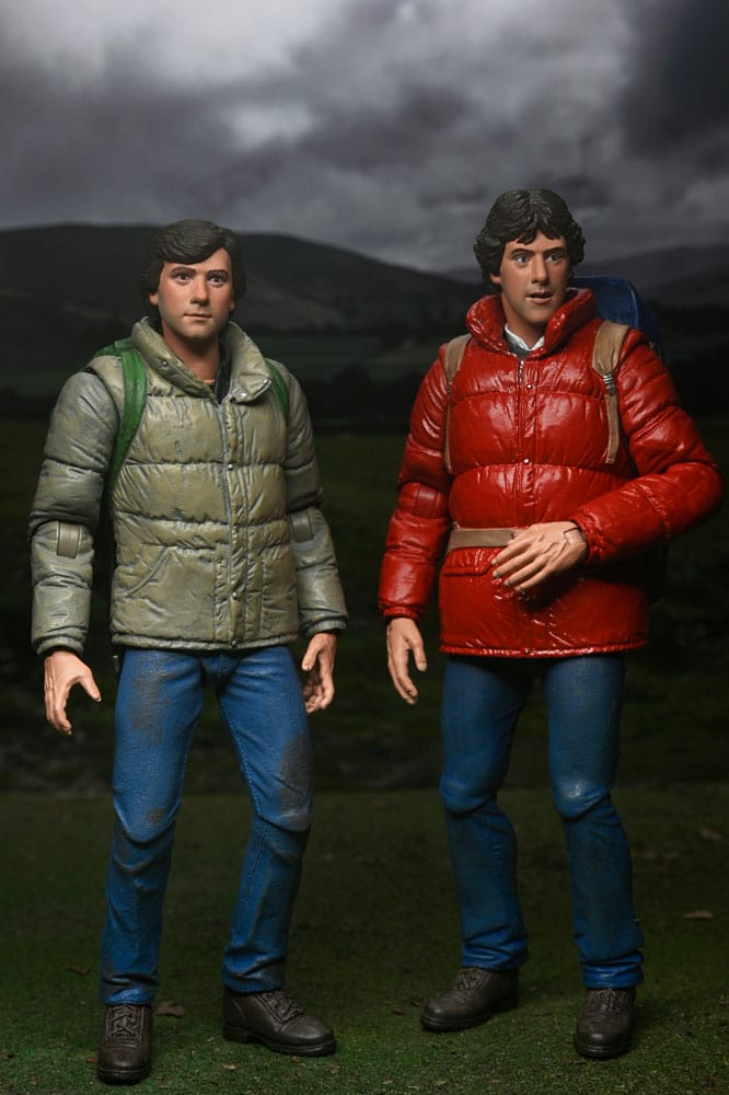 Le Loup-garou de Londres 2 pack figurines Jack & David 18 cm