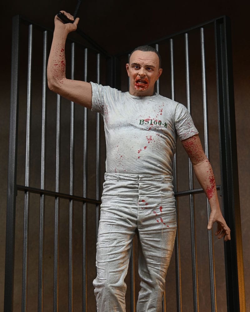 Le Silence des agneaux figurine Dr. Hannibal Lecter (Prison Escape) 18 cm