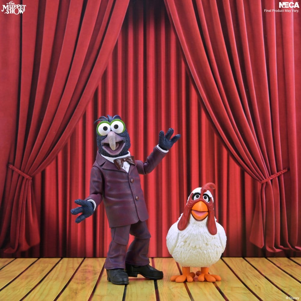 The Muppets Ultimate figurine Gonzo with Camilla 18 cm