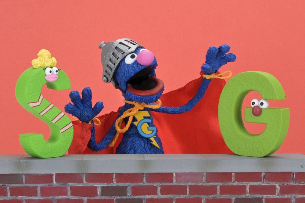 1, rue Sésame Ultimate figurine Super Grover 18 cm