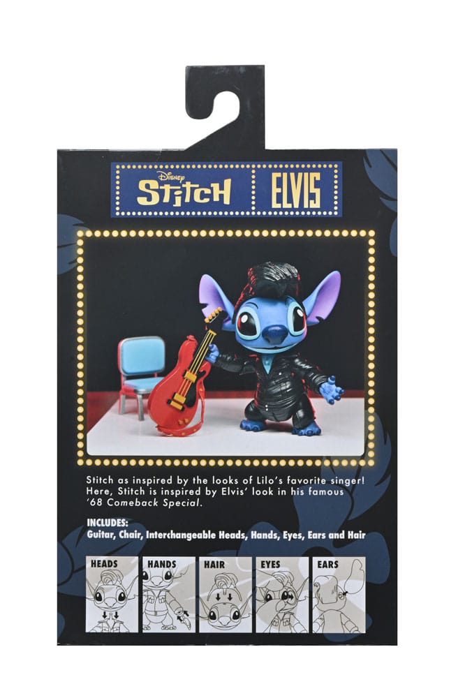 Lilo et Stitch figurine Ultimate Singer Elvis Stitch 7 cm