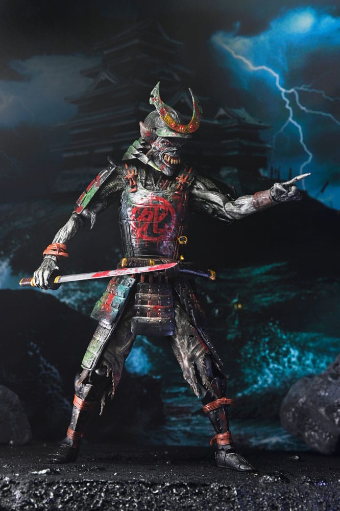 Iron Maiden Future Past World Tour Ultimate figurines pack 2 Senjutsu Eddie and Somewhere in Time Eddie 18 cm