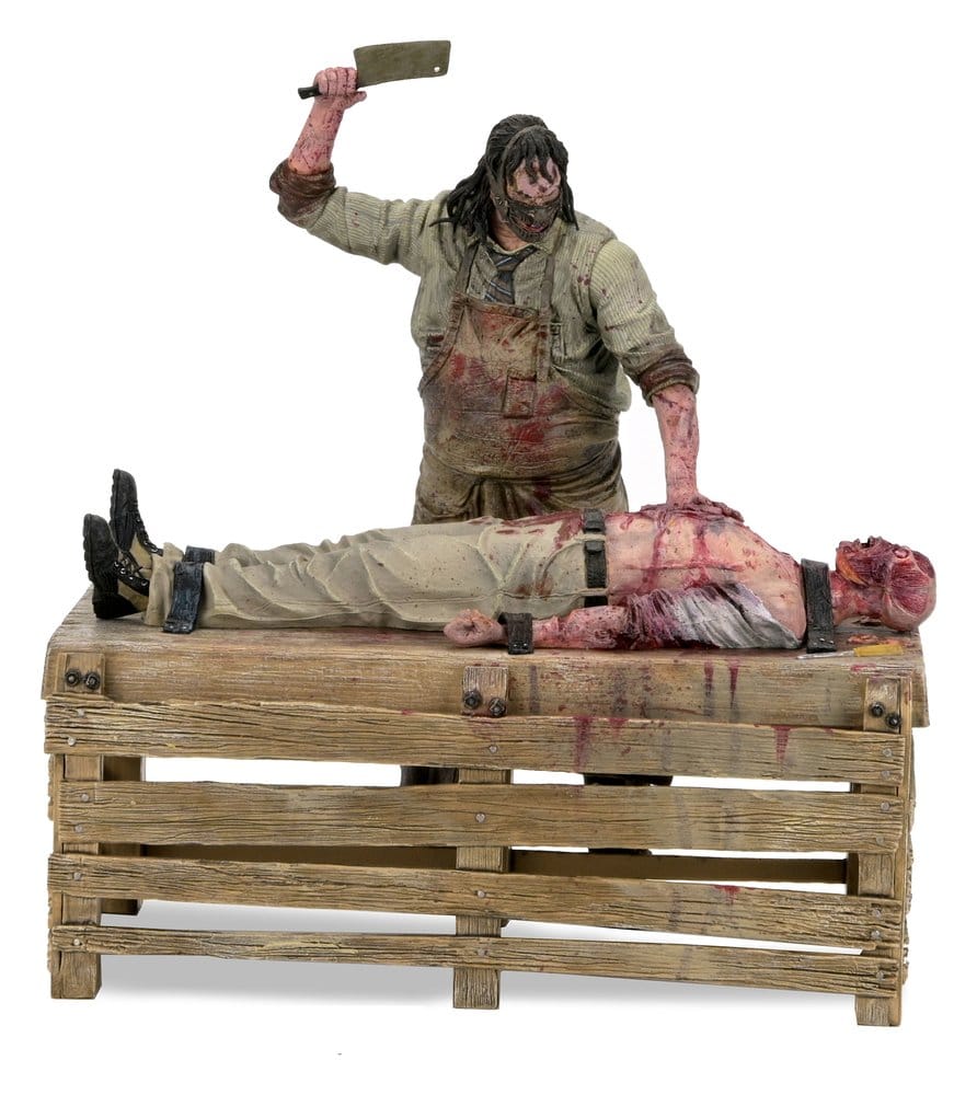 Texas Chainsaw Massacre: The Beginning diorama figurine Leatherface Slaughterhouse Boxed Set 18 cm