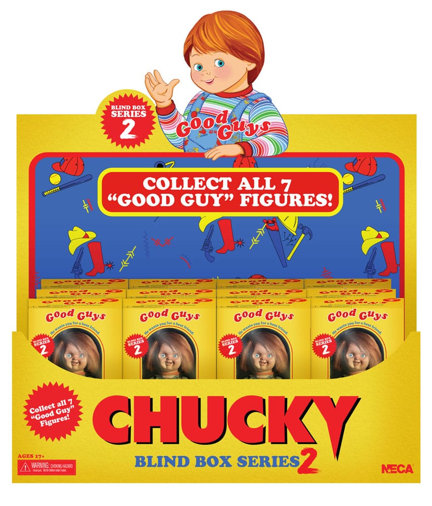 Chucky (TV Series) assortiment Blind Box figurines 1/7 Good Guy Series 2 (12)
