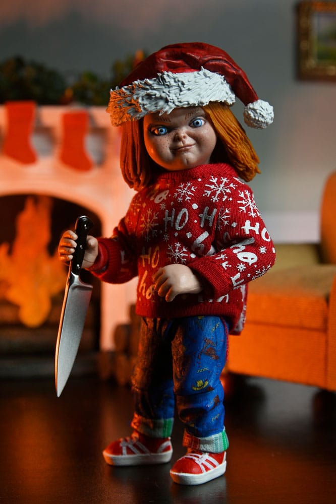 Chucky (série télévisée) Ultimate figurine Chucky (Holiday Edition) 18 cm