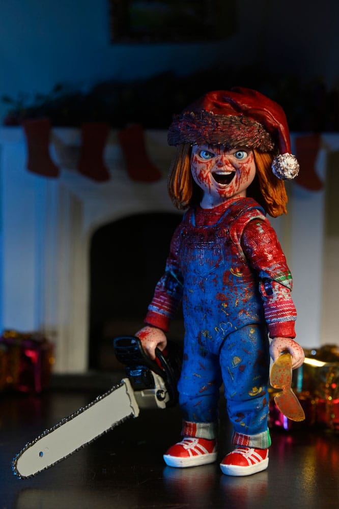 Chucky (série télévisée) Ultimate figurine Chucky (Holiday Edition) 18 cm