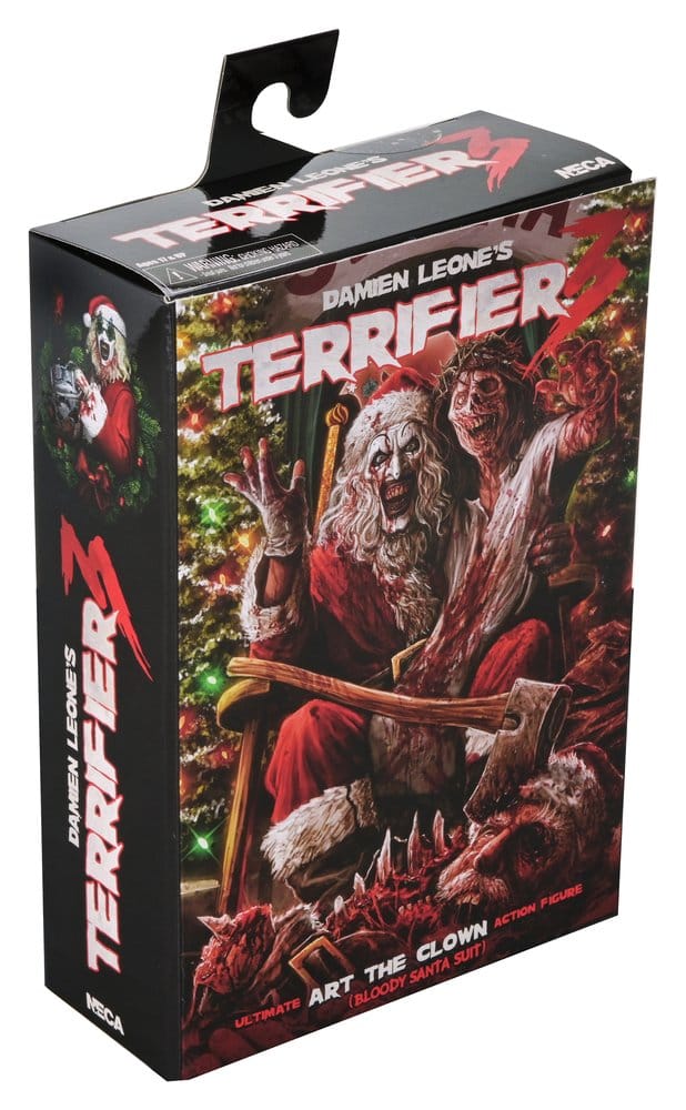 Terrifier 3 figurine Ultimate Santa Suit Art the Clown (Bloody Version) 18 cm