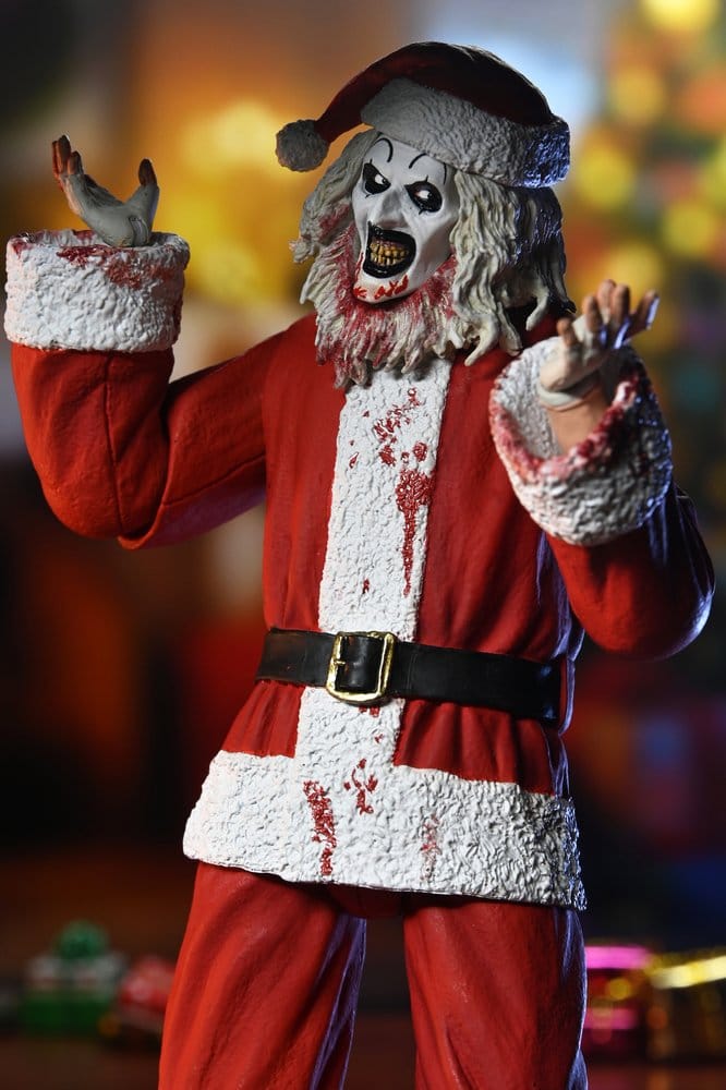 Terrifier 3 figurine Ultimate Santa Suit Art the Clown (Bloody Version) 18 cm