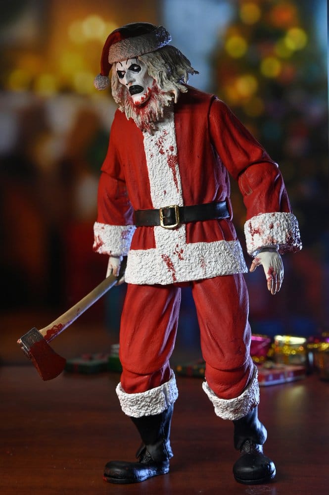Terrifier 3 figurine Ultimate Santa Suit Art the Clown (Bloody Version) 18 cm