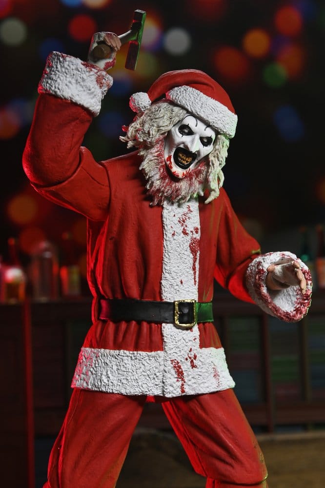 Terrifier 3 figurine Ultimate Santa Suit Art the Clown (Bloody Version) 18 cm
