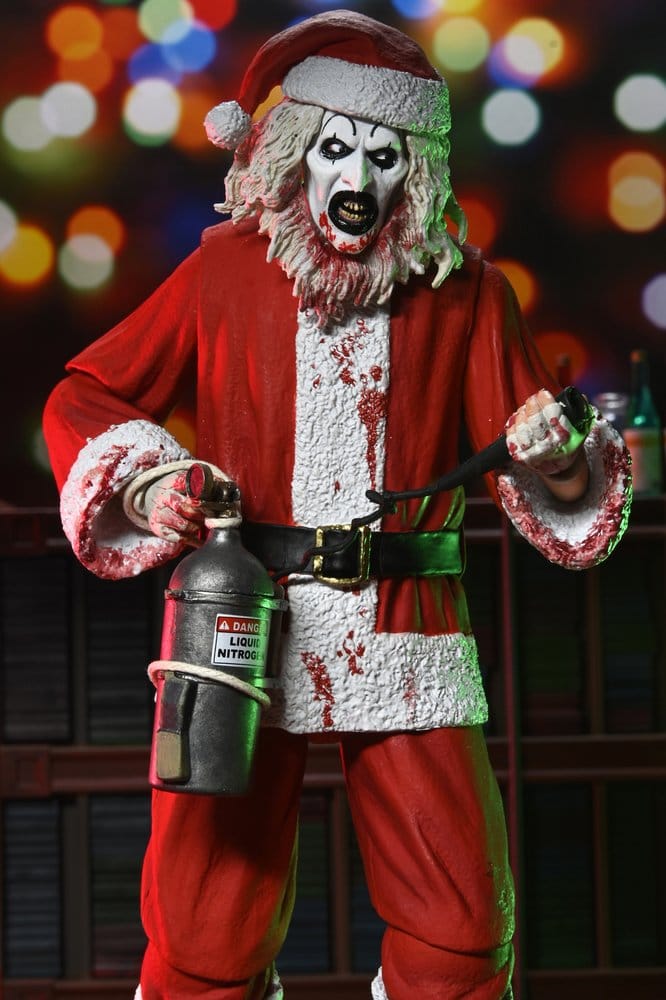 Terrifier 3 figurine Ultimate Santa Suit Art the Clown (Bloody Version) 18 cm