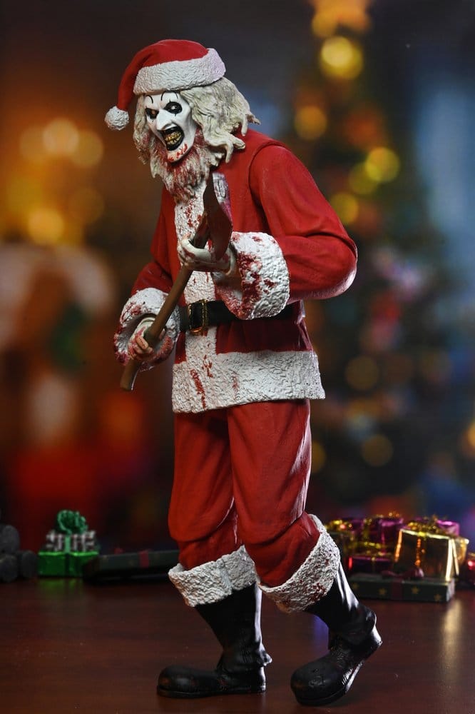 Terrifier 3 figurine Ultimate Santa Suit Art the Clown (Bloody Version) 18 cm