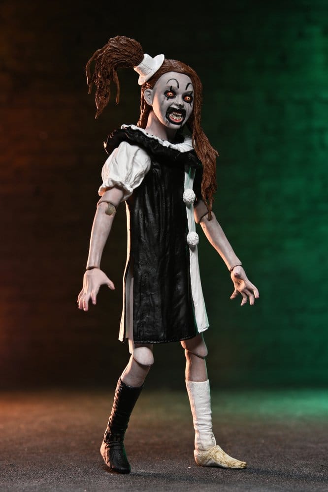 Terrifier 2 2 pack figurines Ultimate Art the Clown & Little Pale Girl 18 cm