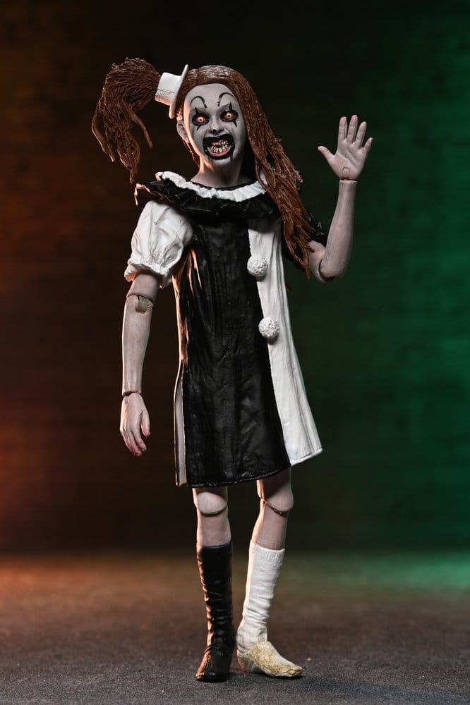 Terrifier 2 2 pack figurines Ultimate Art the Clown & Little Pale Girl 18 cm