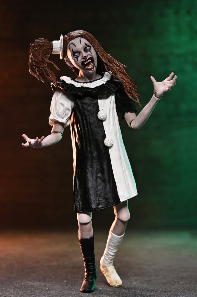 Terrifier 2 2 pack figurines Ultimate Art the Clown & Little Pale Girl 18 cm