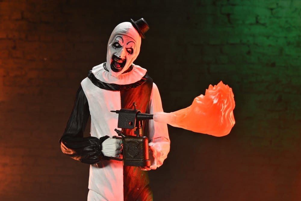 Terrifier 2 2 pack figurines Ultimate Art the Clown & Little Pale Girl 18 cm